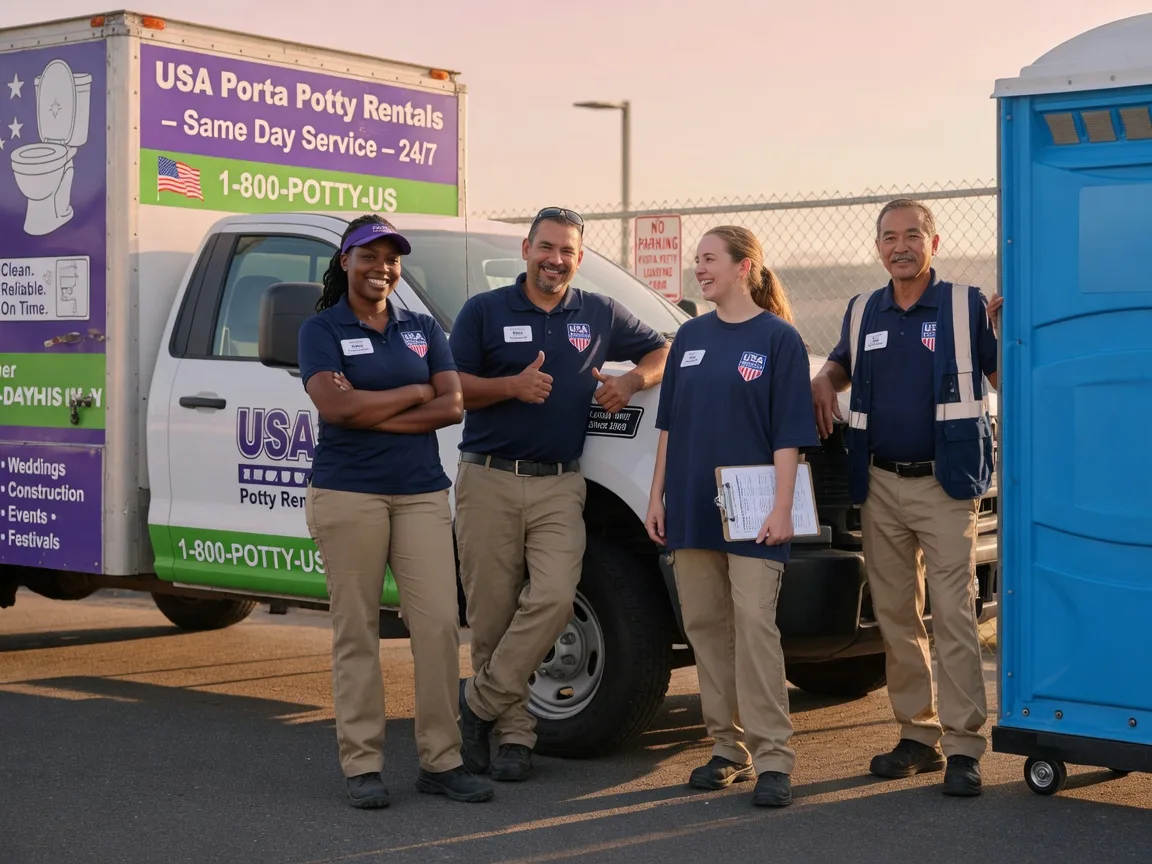 Porta Potty Rental company in Fox Lake, IL