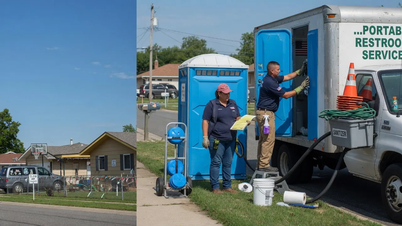Portable Toilet Rental in Fox Lake, IL near me